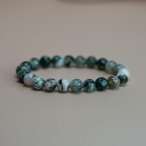 Natural Tree Agate Bracelet
