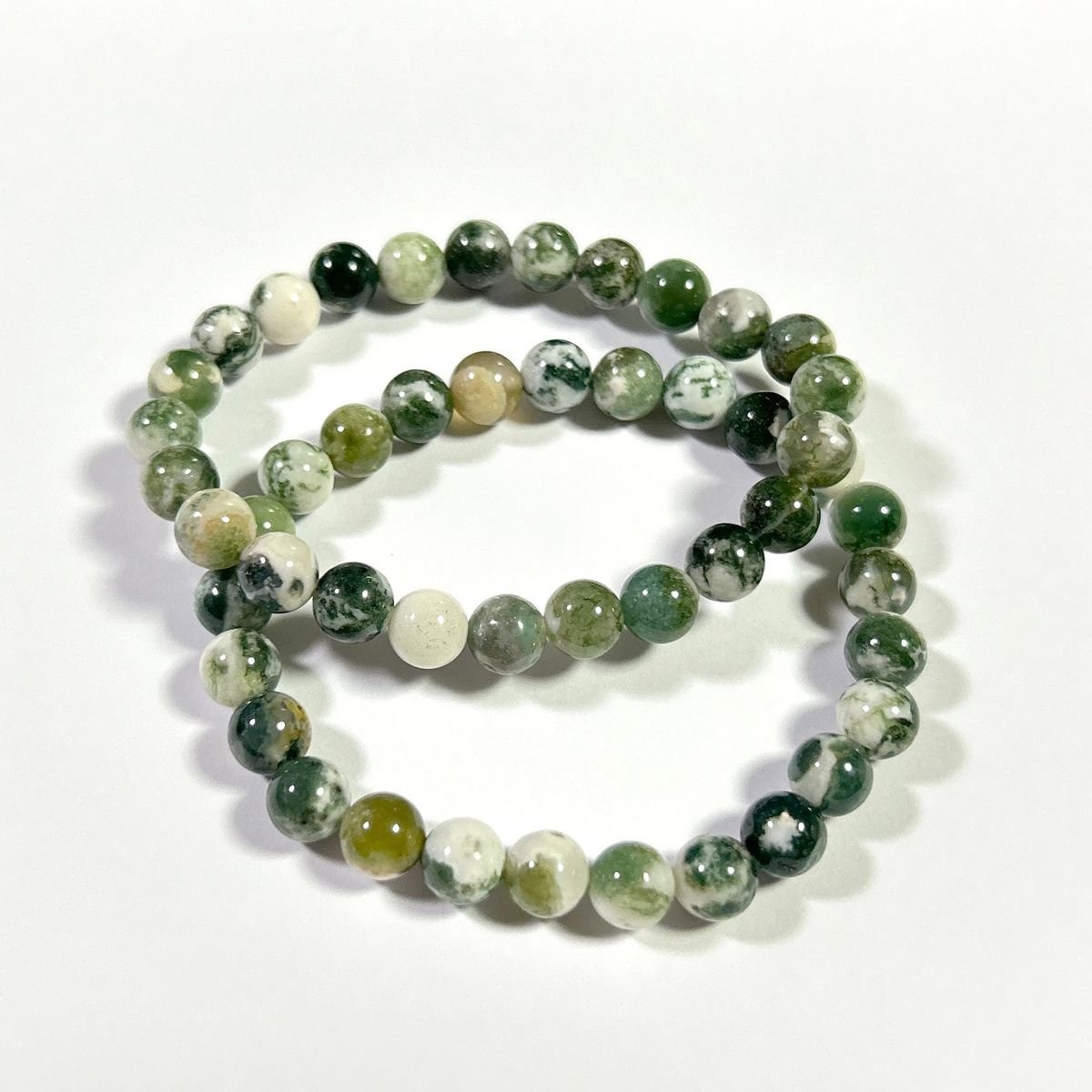 Natural Tree Agate Bracelet - Image 4