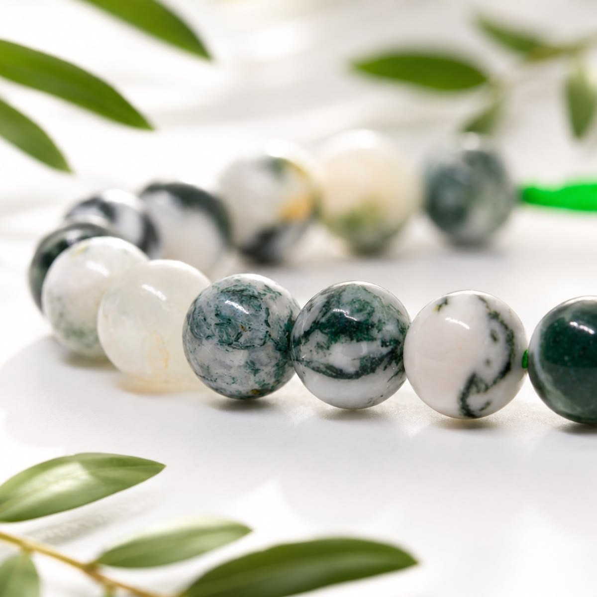 Natural Tree Agate Bracelet - Image 3