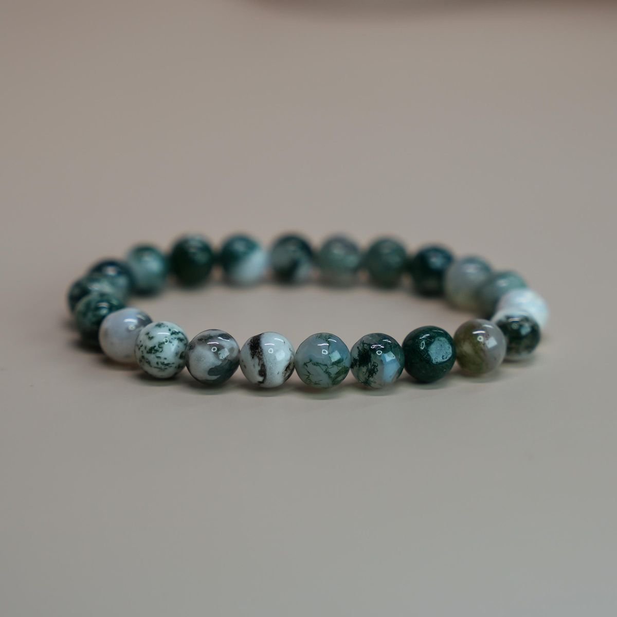 Natural Tree Agate Bracelet