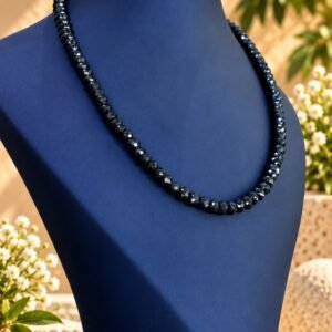 Black Spinel Necklace