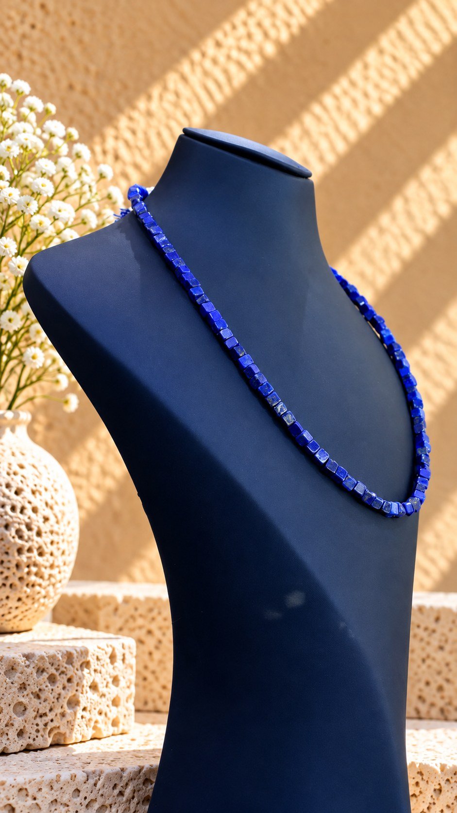 Pink Moon stone Necklace - Image 5