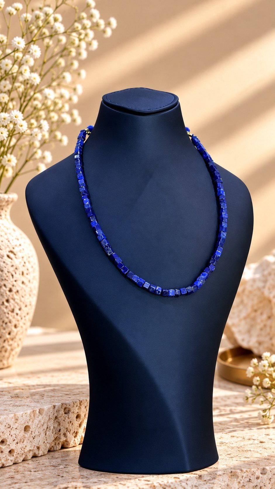 Pink Moon stone Necklace