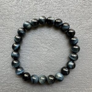 Natural Blue Tiger Eye Bracelet