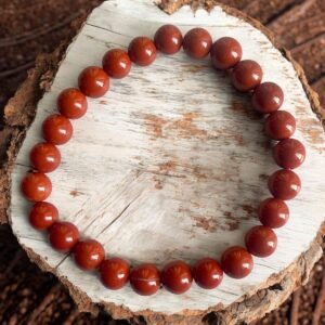 Red Jasper Gemstone Bracelet