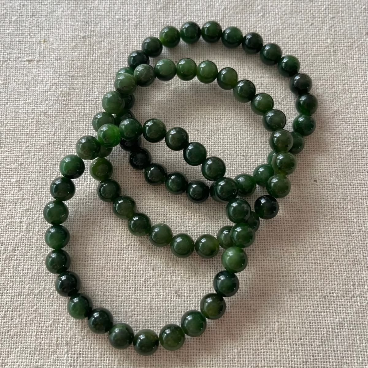 Natural Nephrite Jade Bracelet - Image 5