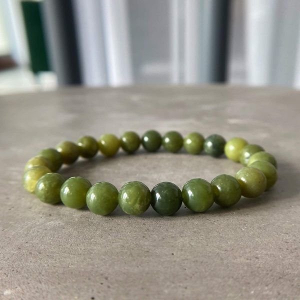 Natural Nephrite Jade Bracelet - Image 4