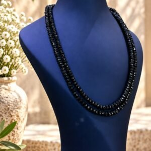 Black Spinel Necklace